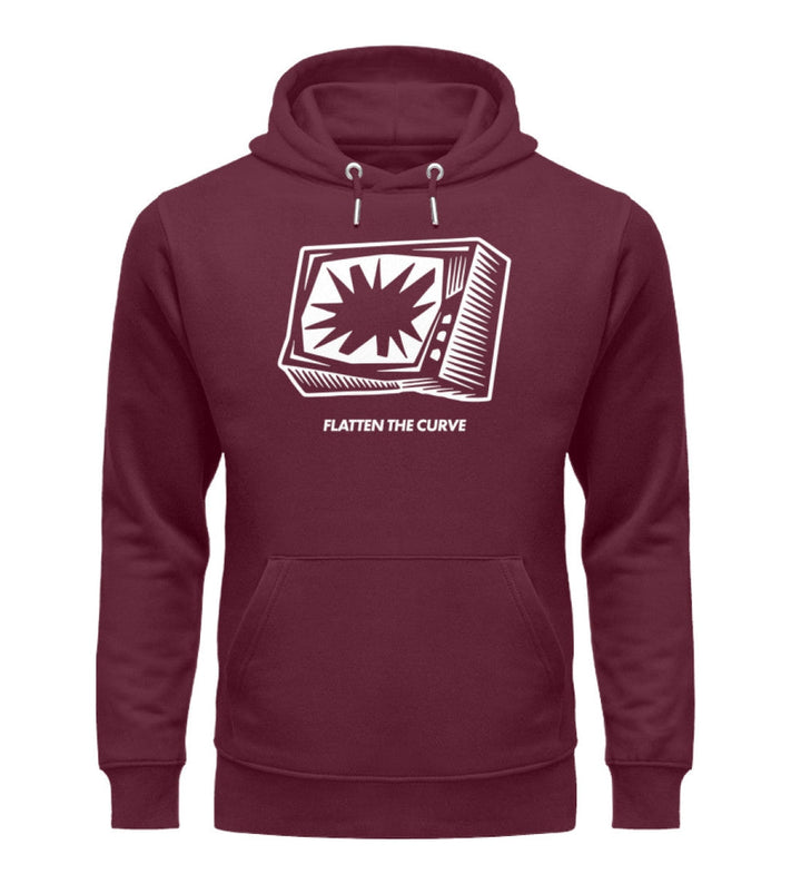 ORGANIC HOODIE BUBEN • FLATTEN THE CURVE-HARLEKINSHOP