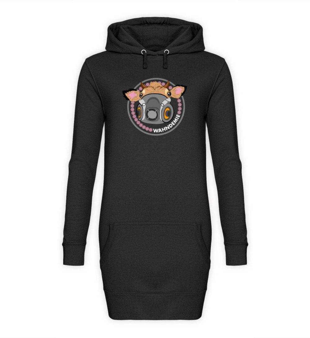 ORGANIC HOODIEKLEID MÄDELS • WAHNDEMIE-HARLEKINSHOP