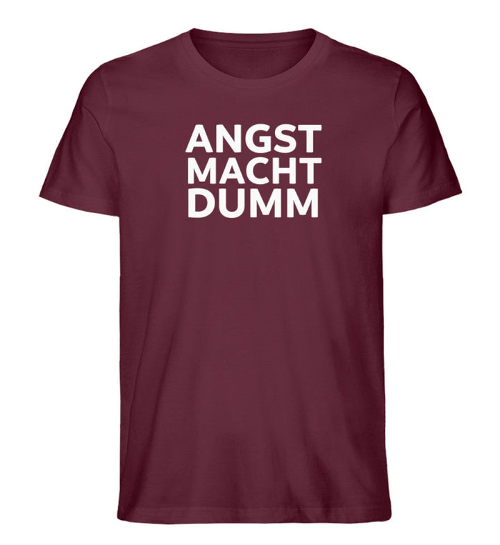 ORGANIC SHIRT BUBEN • ANGST MACHT DUMM-HARLEKINSHOP