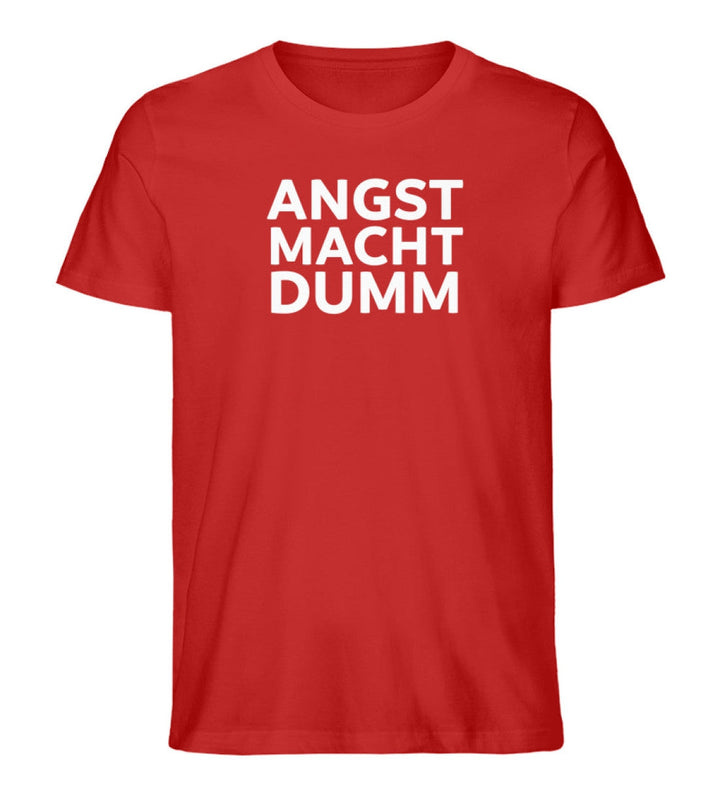 ORGANIC SHIRT BUBEN • ANGST MACHT DUMM-HARLEKINSHOP