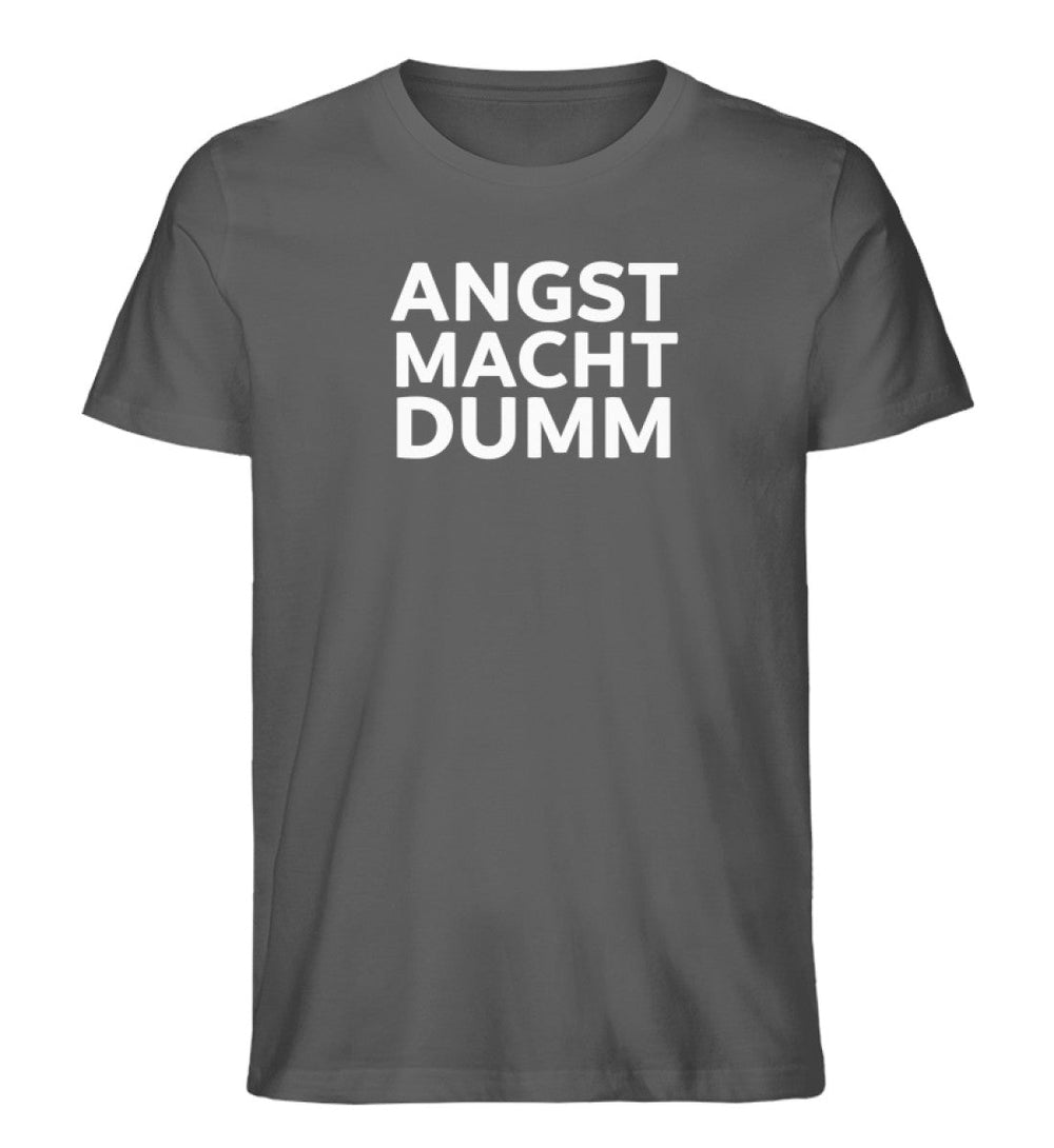 ORGANIC SHIRT BUBEN • ANGST MACHT DUMM-HARLEKINSHOP