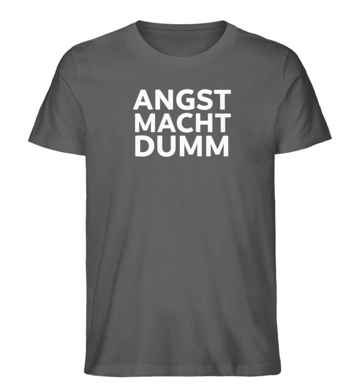ORGANIC SHIRT BUBEN • ANGST MACHT DUMM-HARLEKINSHOP