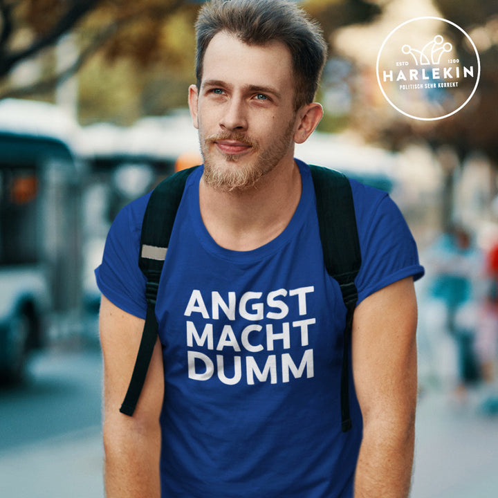 ORGANIC SHIRT BUBEN • ANGST MACHT DUMM-HARLEKINSHOP