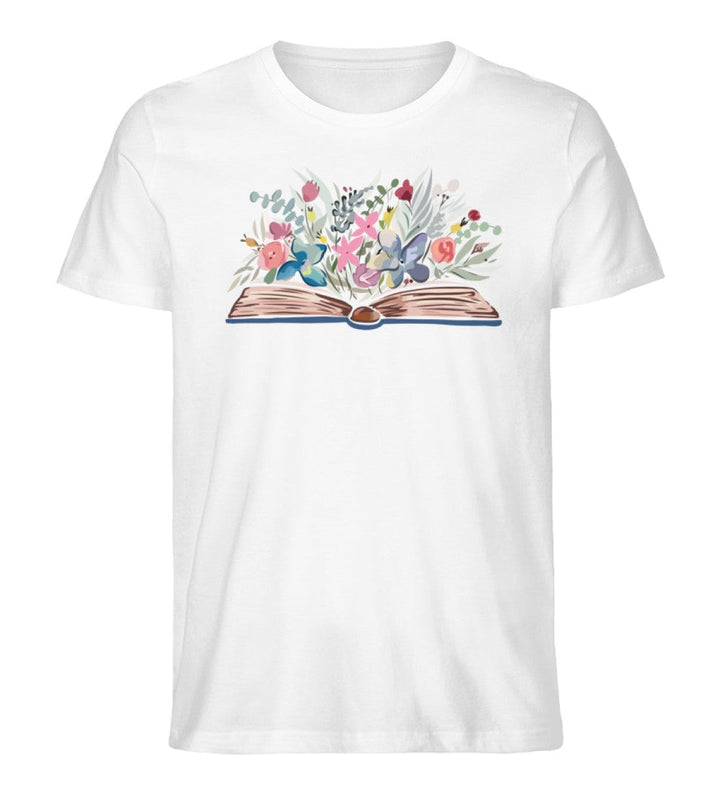 ORGANIC SHIRT BUBEN • BOOKS & FLOWERS-HARLEKINSHOP