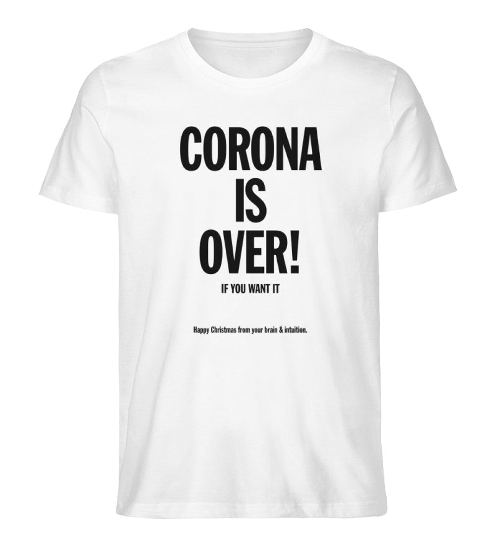 ORGANIC SHIRT BUBEN • CORONA IS OVER IF YOU WANT IT-HARLEKINSHOP