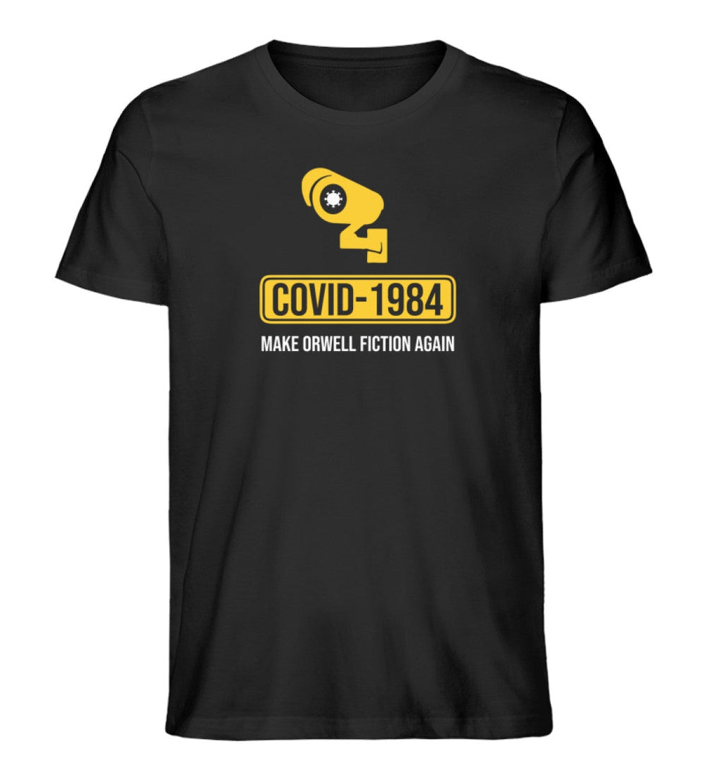 ORGANIC SHIRT BUBEN • COVID 1984: MAKE ORWELL FICTION AGAIN-HARLEKINSHOP