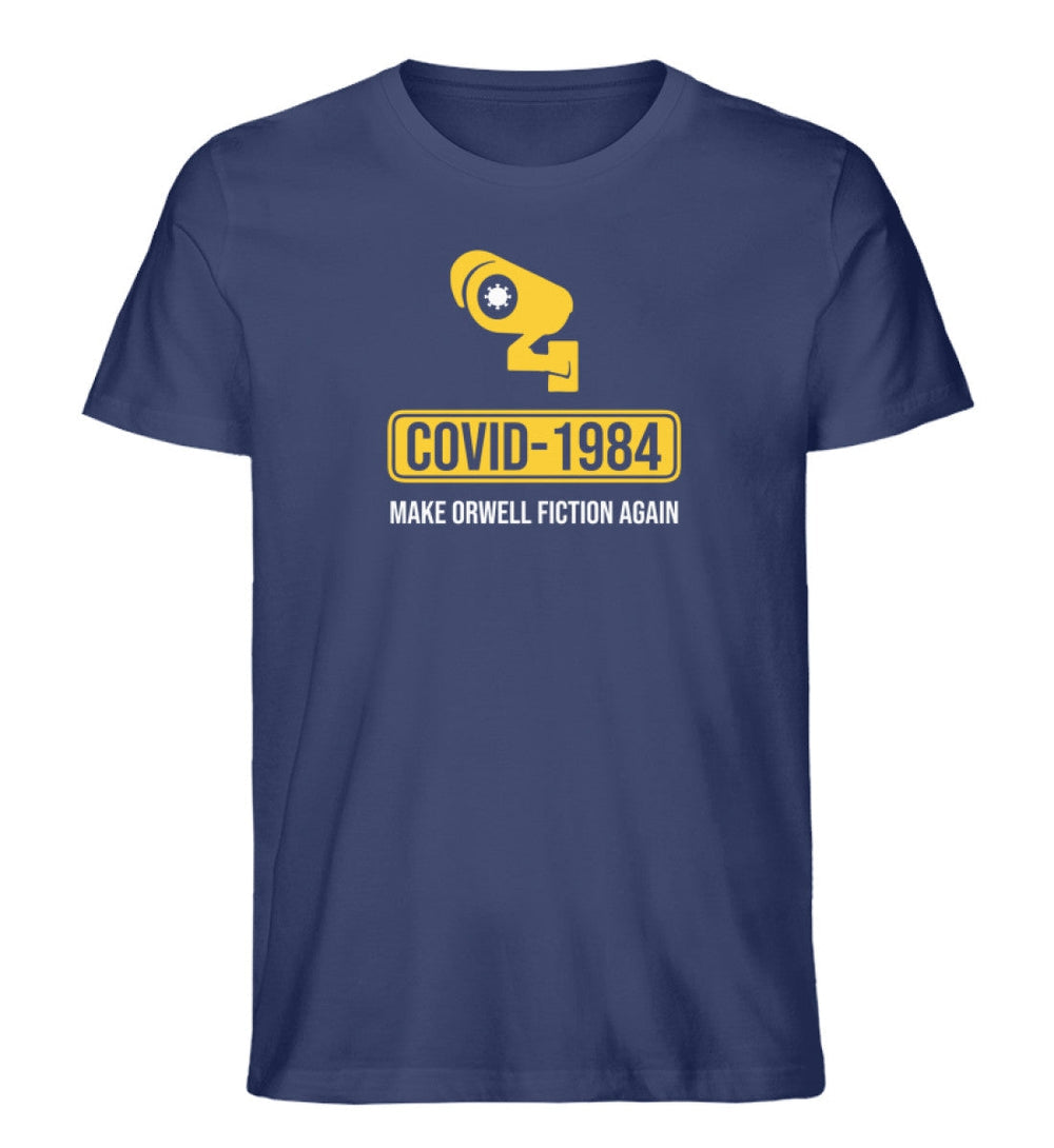 ORGANIC SHIRT BUBEN • COVID 1984: MAKE ORWELL FICTION AGAIN-HARLEKINSHOP