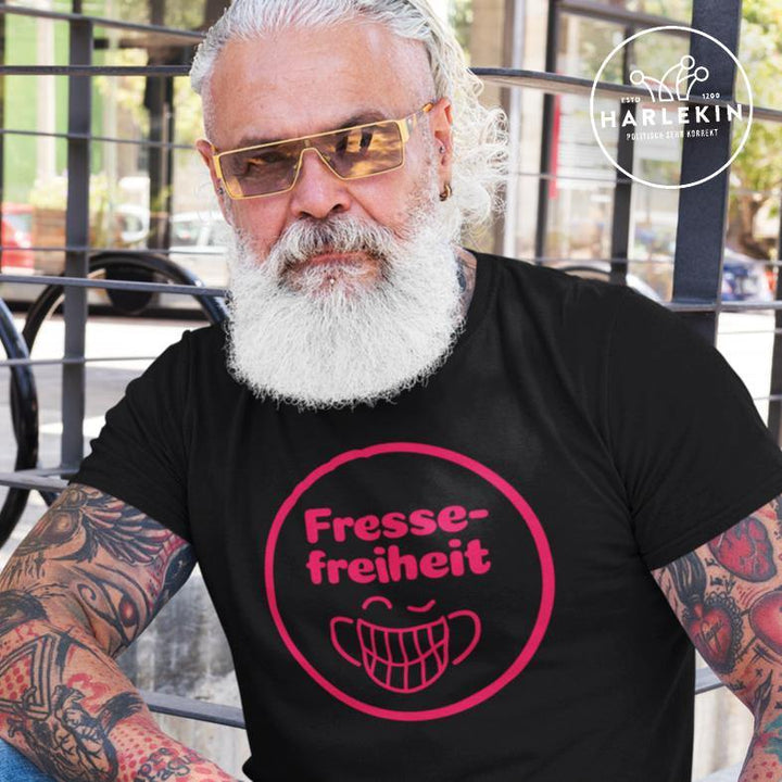 ORGANIC SHIRT BUBEN • FRESSEFREIHEIT / MASKE-HARLEKINSHOP