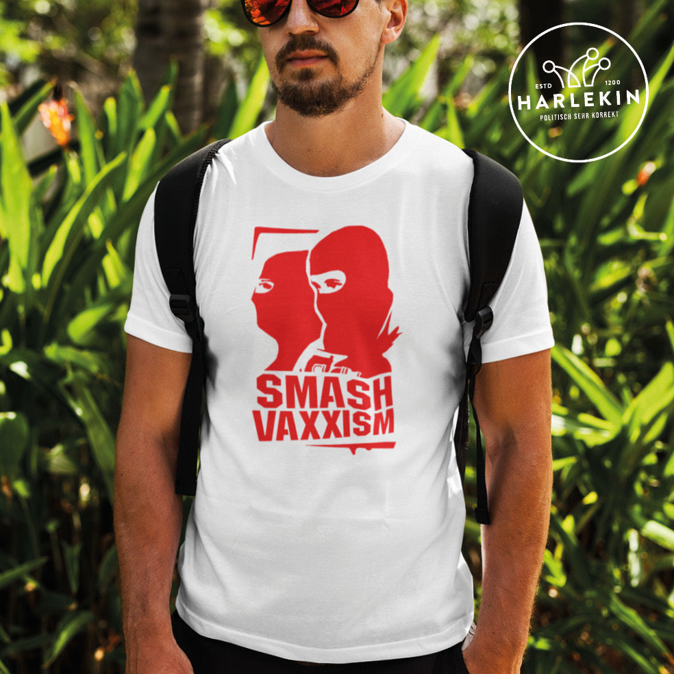 ORGANIC SHIRT BUBEN • SMASH VAXXISM-HARLEKINSHOP