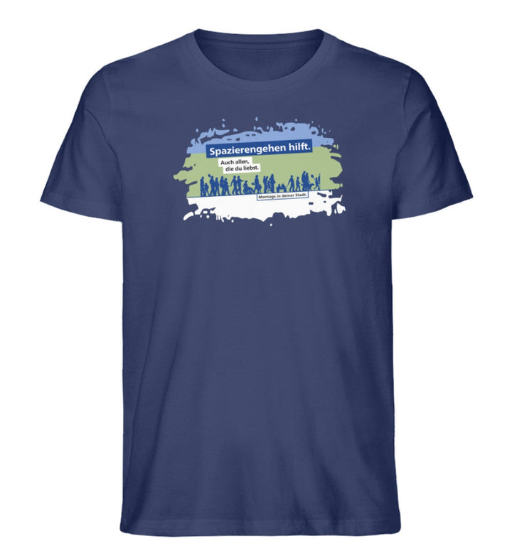 ORGANIC SHIRT BUBEN • SPAZIERENGEHEN HILFT-HARLEKINSHOP