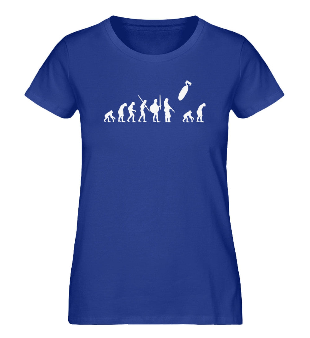 ORGANIC SHIRT MÄDELS • BOMBIGE EVOLUTION-HARLEKINSHOP