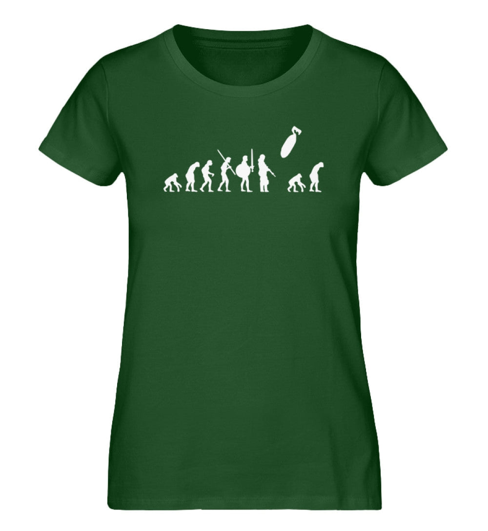 ORGANIC SHIRT MÄDELS • BOMBIGE EVOLUTION-HARLEKINSHOP