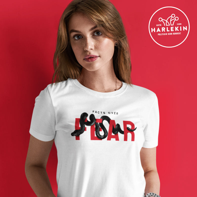 ORGANIC SHIRT MÄDELS • FACTS OVER FEAR-HARLEKINSHOP