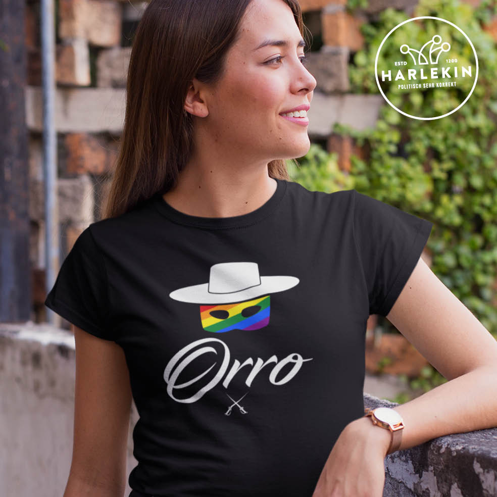 ORGANIC SHIRT MÄDELS • ORRO: SCHÖNE NEUE WELT-HARLEKINSHOP