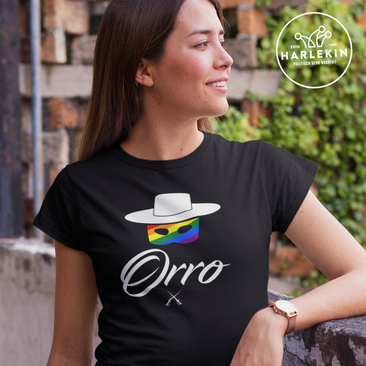 ORGANIC SHIRT MÄDELS • ORRO: SCHÖNE NEUE WELT-HARLEKINSHOP