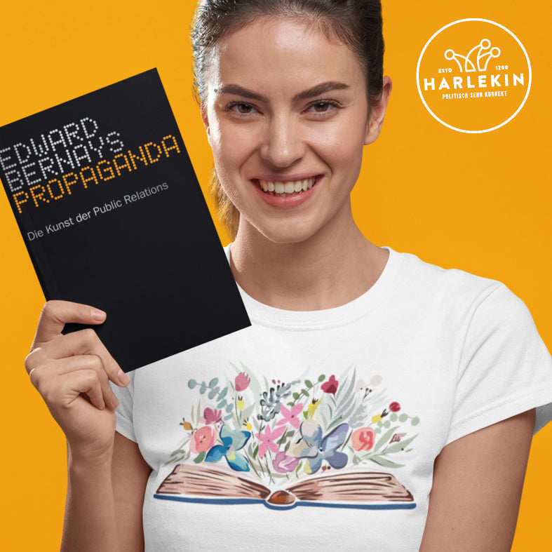 PREMIUM SHIRT MÄDELS • BOOKS & FLOWERS-HARLEKINSHOP