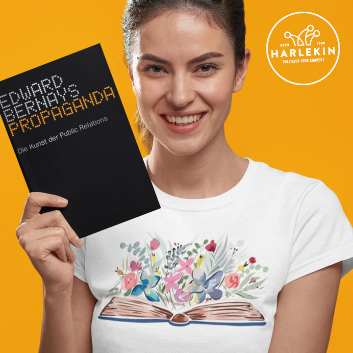 PREMIUM SHIRT MÄDELS • BOOKS & FLOWERS-HARLEKINSHOP