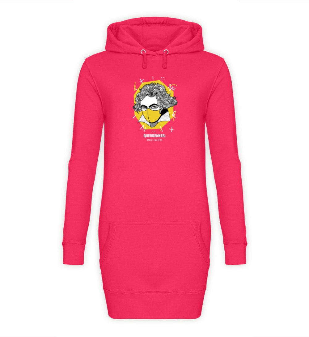 QUERDENKER: MAUL HALTEN HOODIEKLEID MÄDELS • BEETHOVEN-HARLEKINSHOP