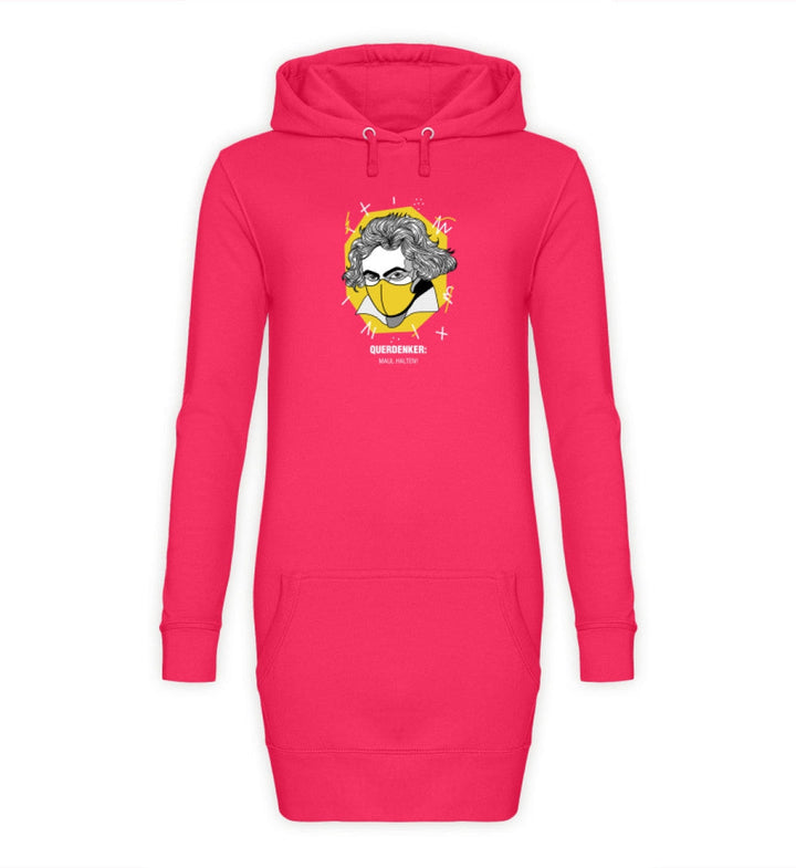 QUERDENKER: MAUL HALTEN HOODIEKLEID MÄDELS • BEETHOVEN-HARLEKINSHOP