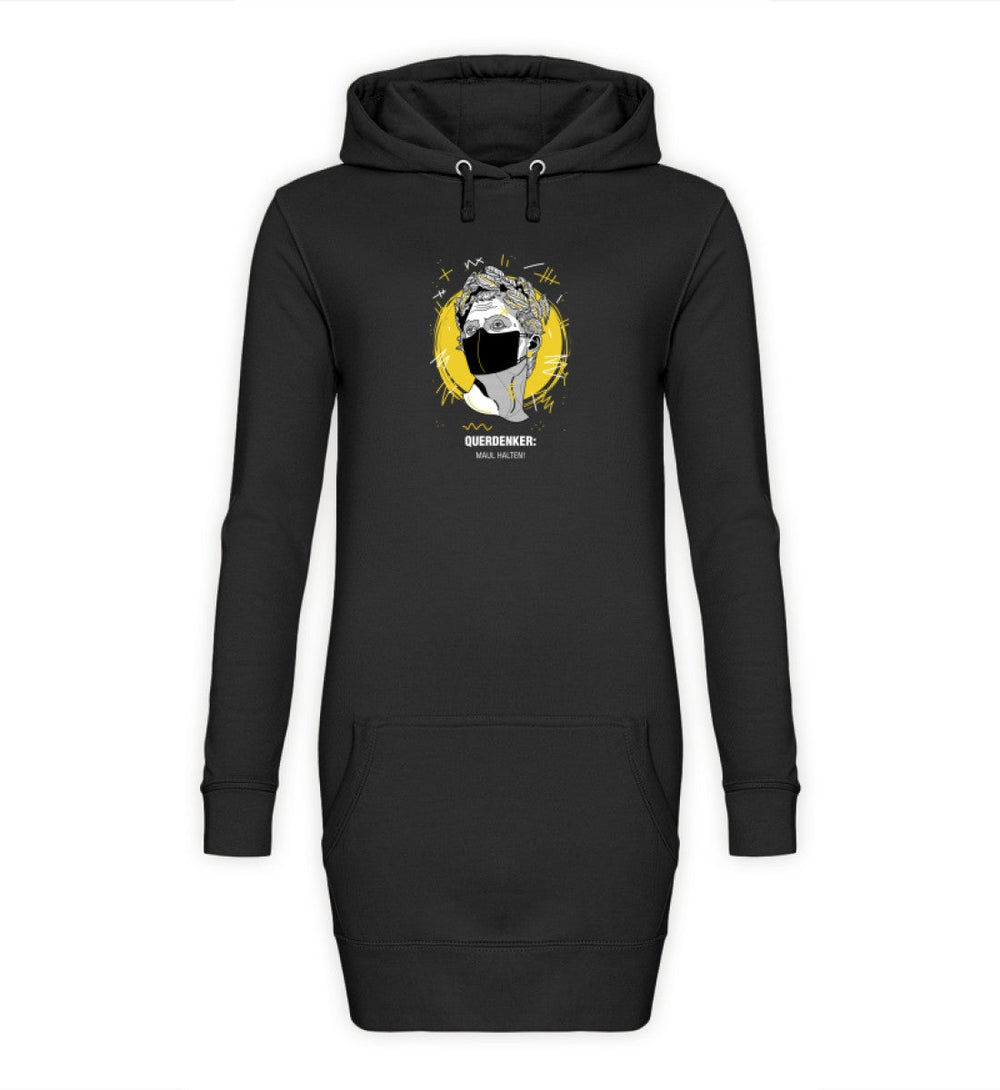 QUERDENKER: MAUL HALTEN HOODIEKLEID MÄDELS • JULIUS CÄSAR-HARLEKINSHOP