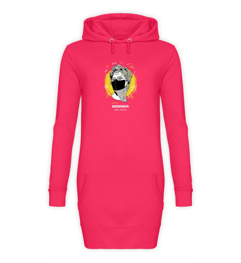 QUERDENKER: MAUL HALTEN HOODIEKLEID MÄDELS • JULIUS CÄSAR-HARLEKINSHOP