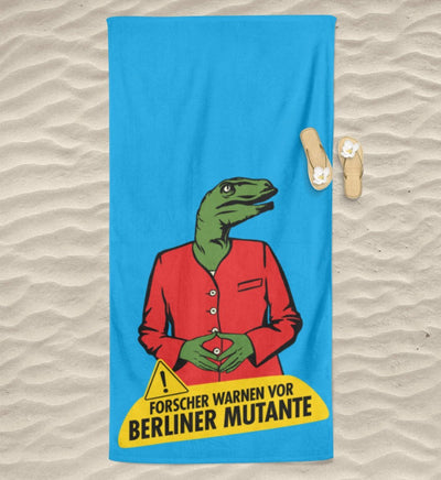QUERLEUGNER BEACH TOWEL / STRANDTUCH • BERLINER MUTANTE-HARLEKINSHOP