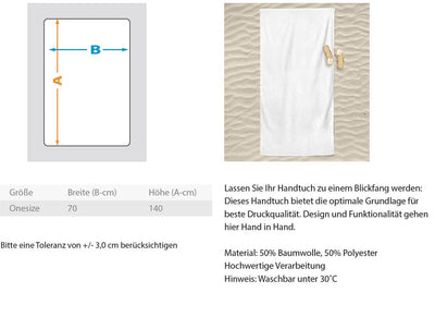 QUERLEUGNER BEACH TOWEL / STRANDTUCH • MUTATIONEN AUS BERLIN-HARLEKINSHOP