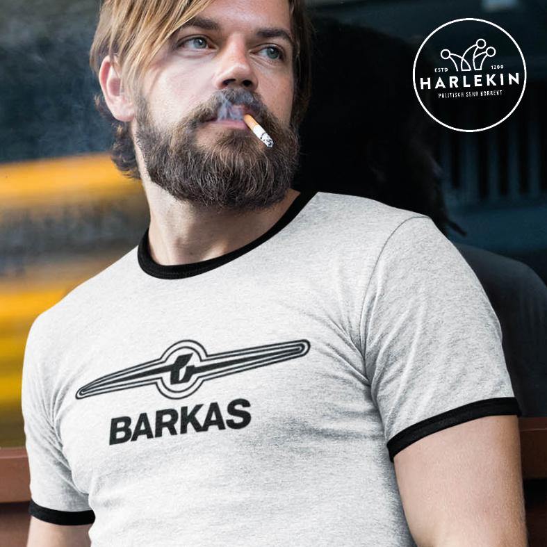 RETRO RINGER ORGANIC SHIRT BUBEN • BARKAS-HARLEKINSHOP
