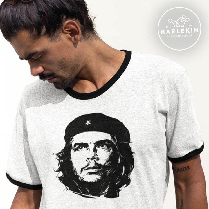 RETRO RINGER ORGANIC SHIRT BUBEN • CHE ICON-HARLEKINSHOP