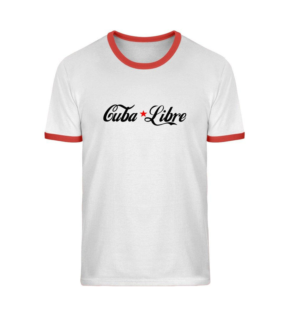 RETRO RINGER ORGANIC SHIRT BUBEN • CUBA LIBRE-HARLEKINSHOP