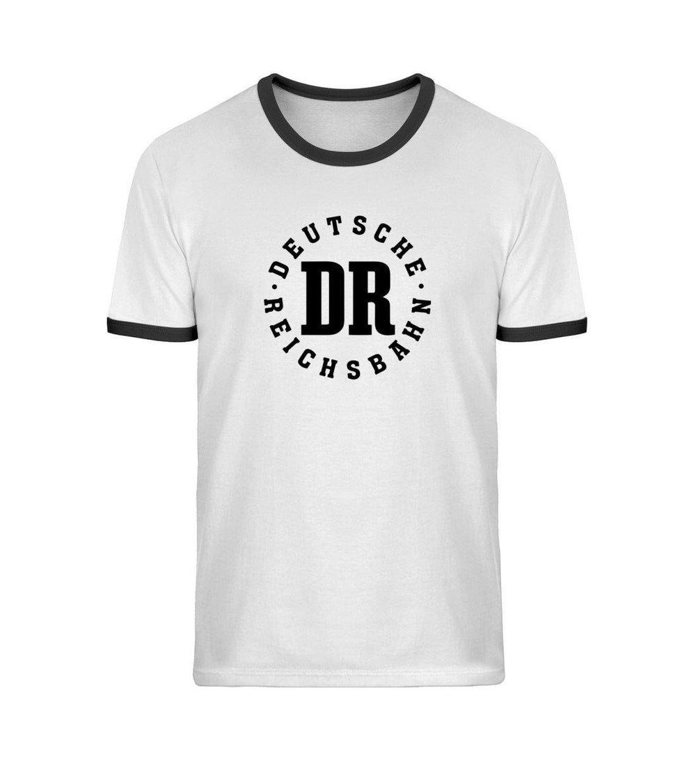 RETRO RINGER ORGANIC SHIRT BUBEN • DR DEUTSCHE REICHSBAHN-HARLEKINSHOP