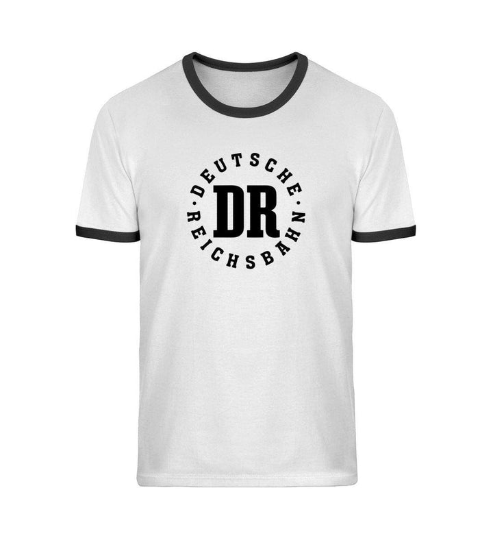 RETRO RINGER ORGANIC SHIRT BUBEN • DR DEUTSCHE REICHSBAHN-HARLEKINSHOP