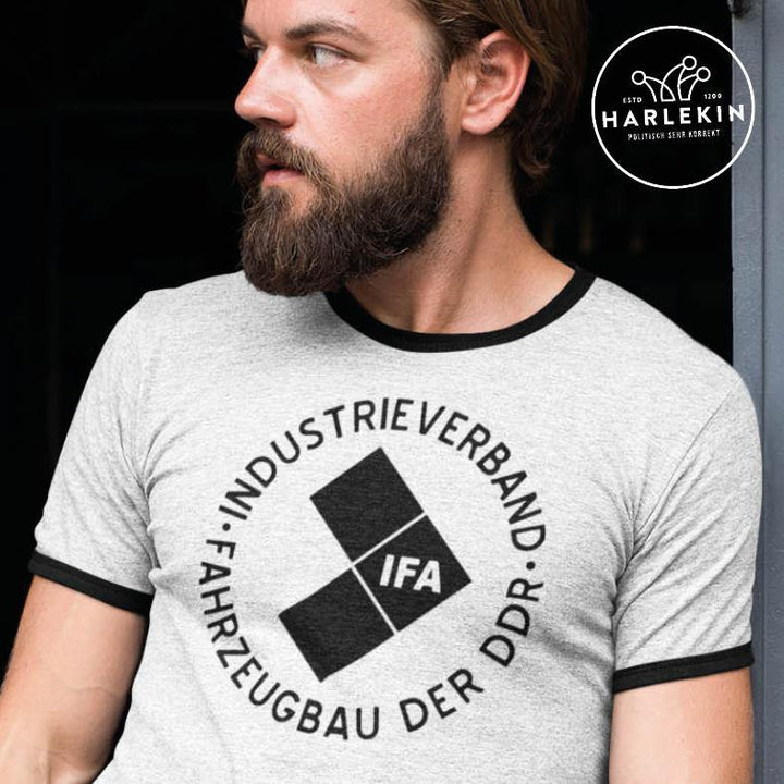RETRO RINGER ORGANIC SHIRT BUBEN • IFA-HARLEKINSHOP