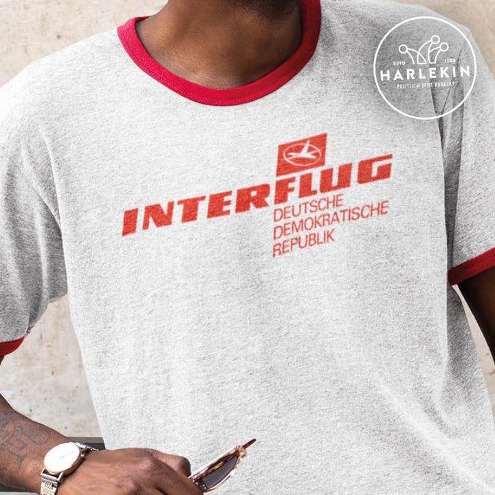 RETRO RINGER ORGANIC SHIRT BUBEN • INTERFLUG-HARLEKINSHOP