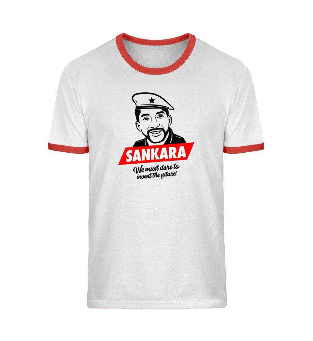 RETRO RINGER ORGANIC SHIRT BUBEN • INVENT THE FUTURE / SANKARA-HARLEKINSHOP