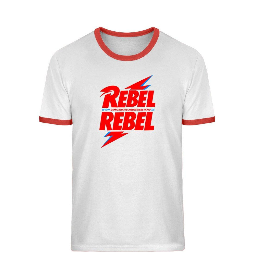 RETRO RINGER ORGANIC SHIRT BUBEN • REBEL REBEL-HARLEKINSHOP