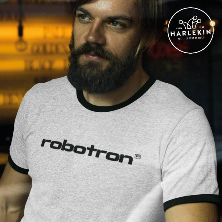 RETRO RINGER ORGANIC SHIRT BUBEN • ROBOTRON-HARLEKINSHOP