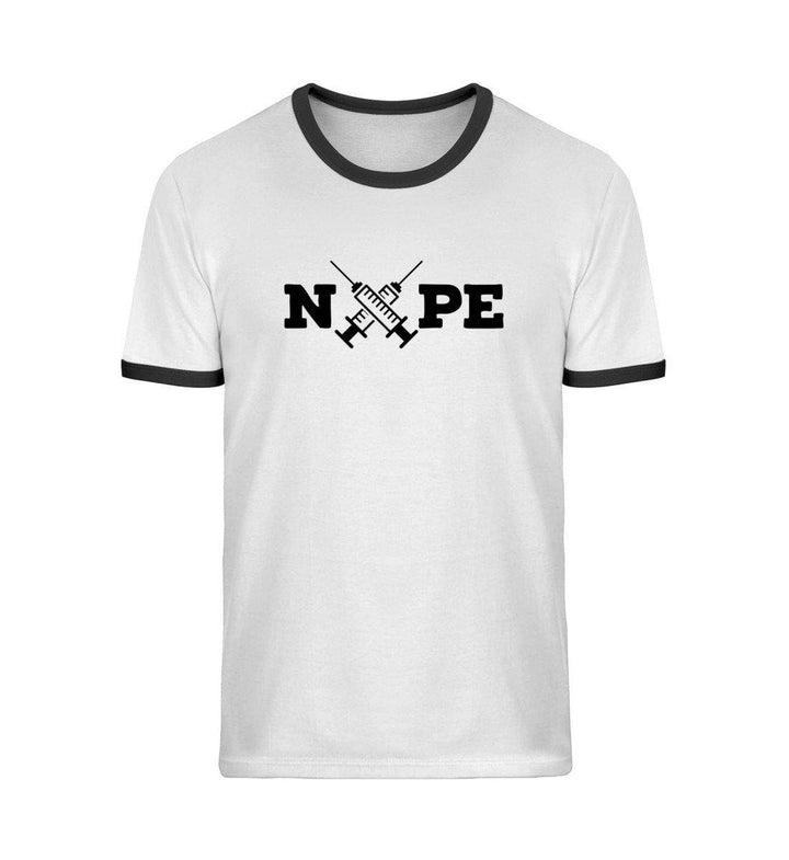 RETRO RINGER ORGANIC SHIRT MÄDELS • NOPE-HARLEKINSHOP