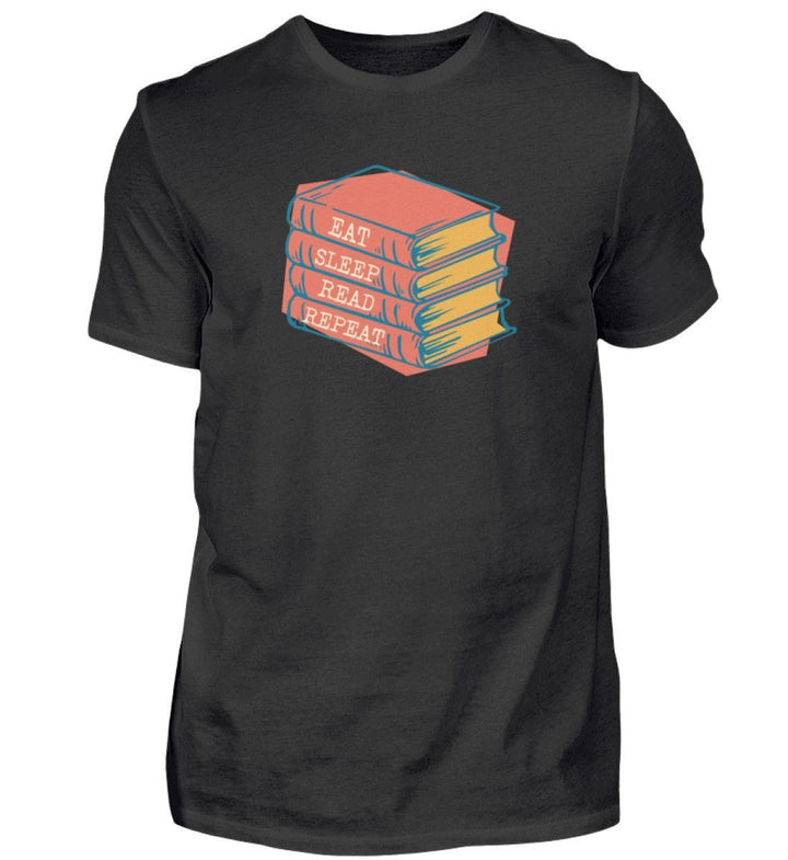 SHIRT BUBEN • EAT SLEEP READ REPEAT-HARLEKINSHOP