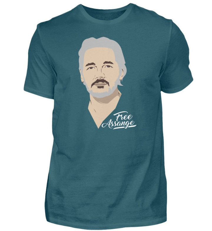SHIRT BUBEN • FREE ASSANGE / COLOR-HARLEKINSHOP