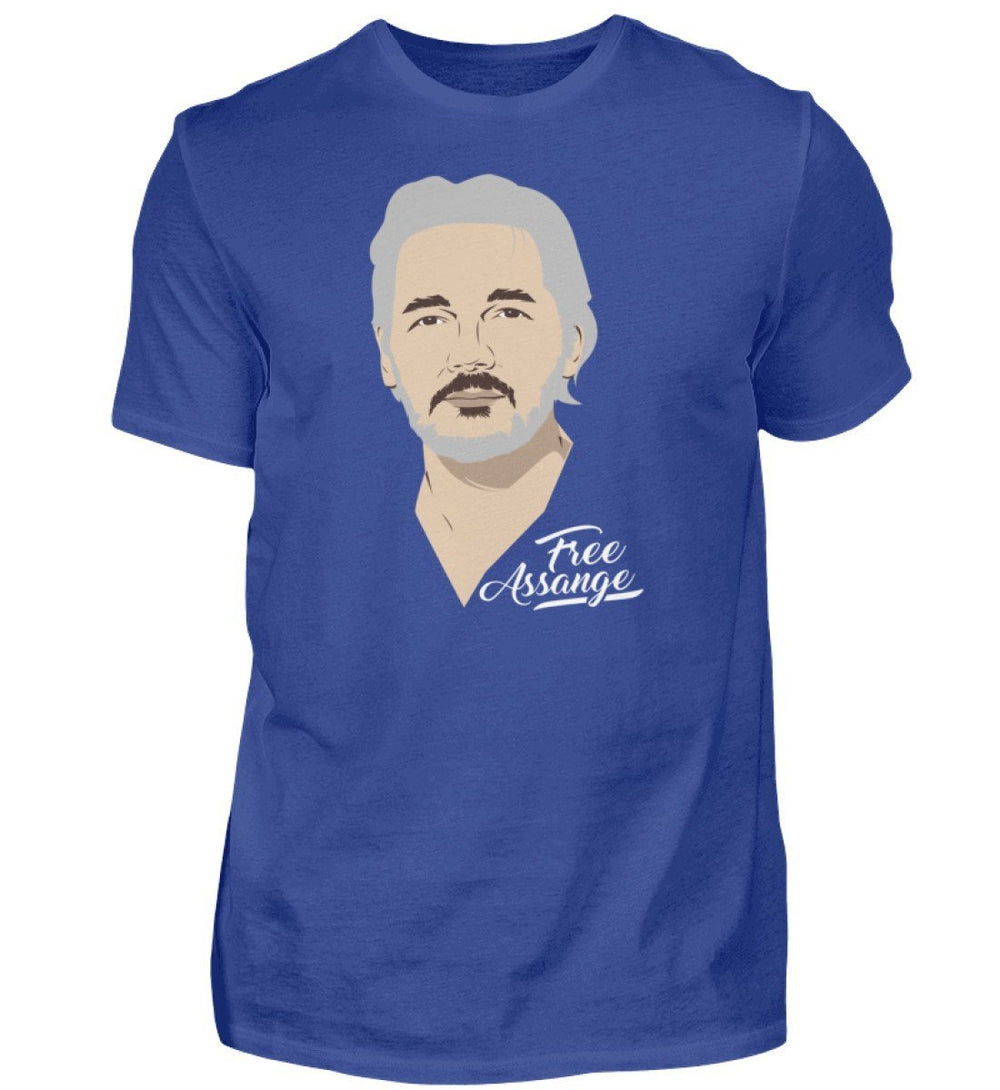 SHIRT BUBEN • FREE ASSANGE / COLOR-HARLEKINSHOP