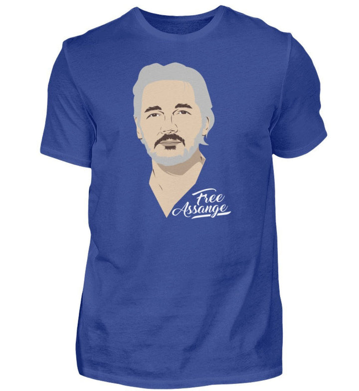 SHIRT BUBEN • FREE ASSANGE / COLOR-HARLEKINSHOP