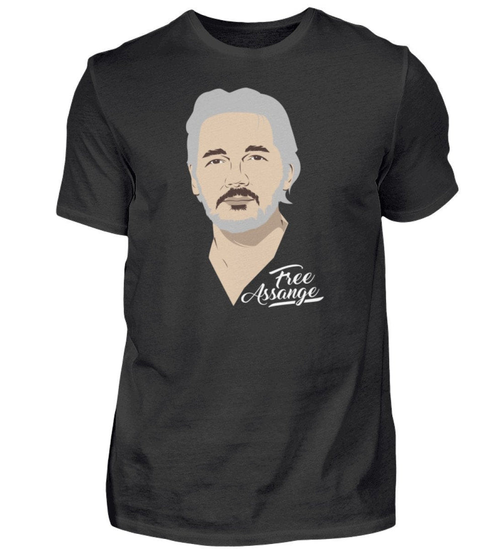 SHIRT BUBEN • FREE ASSANGE / COLOR-HARLEKINSHOP