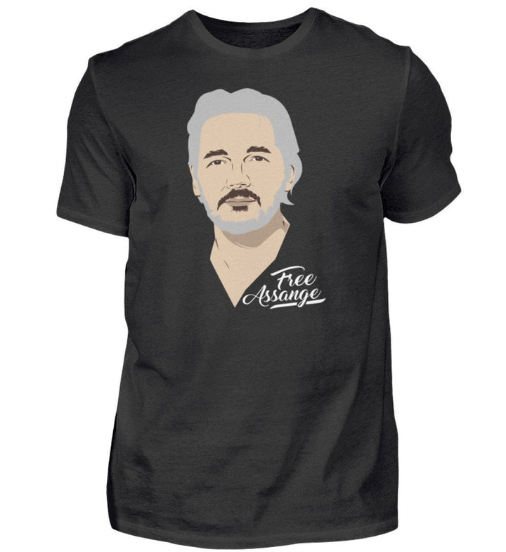 SHIRT BUBEN • FREE ASSANGE / COLOR-HARLEKINSHOP