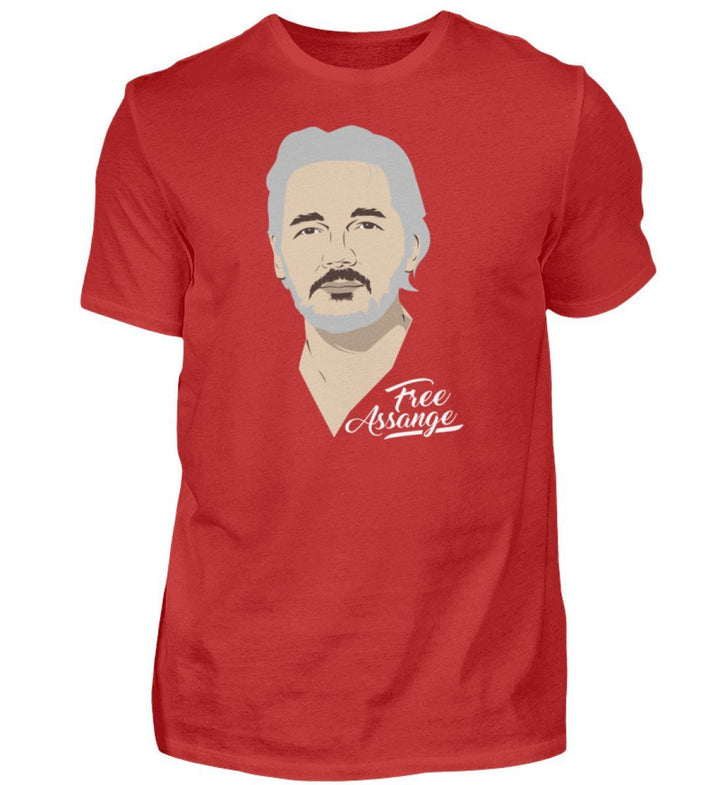 SHIRT BUBEN • FREE ASSANGE / COLOR-HARLEKINSHOP