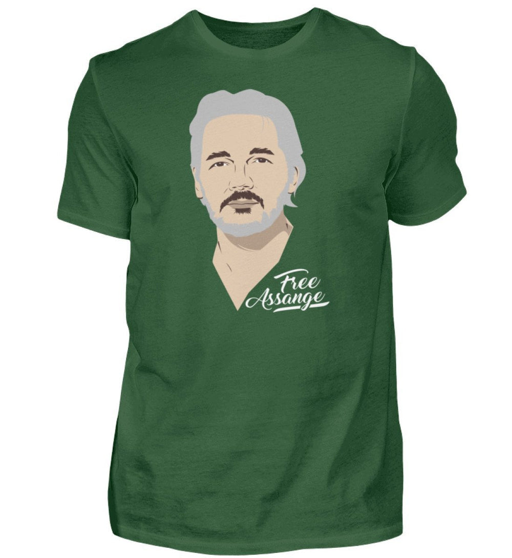 SHIRT BUBEN • FREE ASSANGE / COLOR-HARLEKINSHOP
