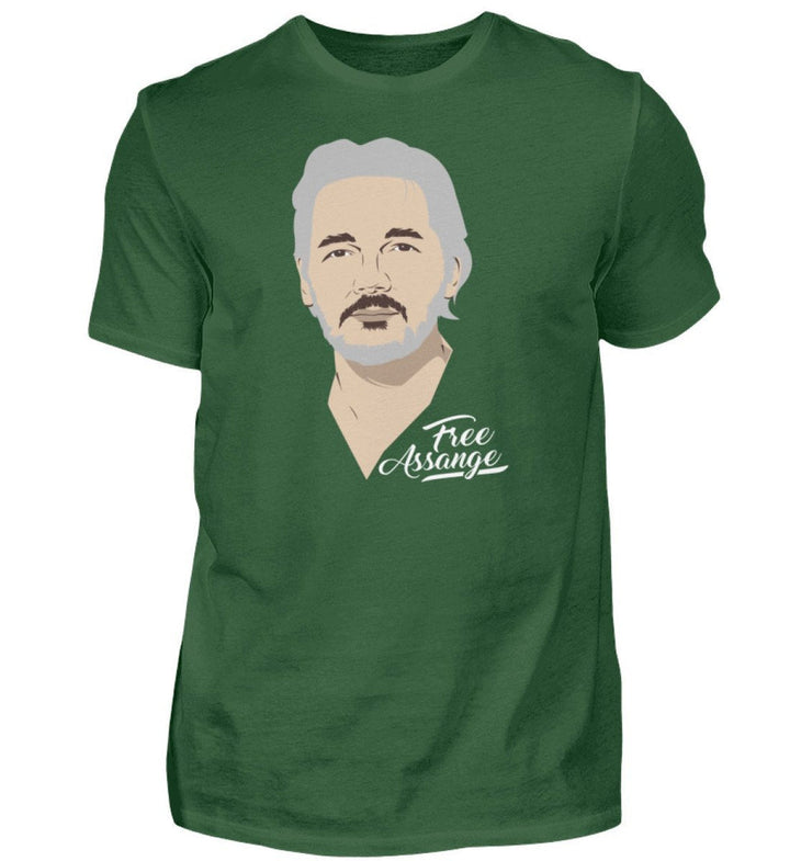 SHIRT BUBEN • FREE ASSANGE / COLOR-HARLEKINSHOP