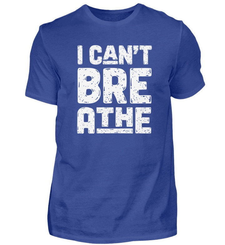 SHIRT BUBEN • I CAN'T BREATHE - DUNKEL-HARLEKINSHOP