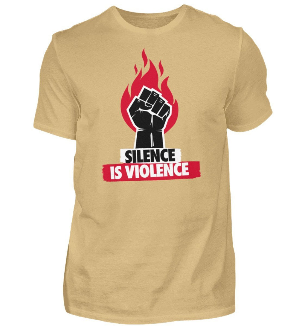 SHIRT BUBEN • SILENCE IS VIOLENCE-HARLEKINSHOP