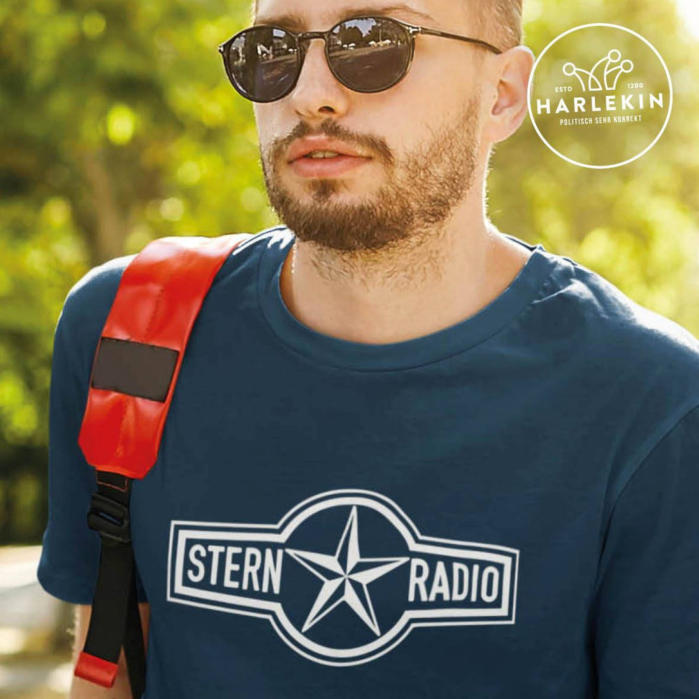 SHIRT BUBEN • STERNRADIO BADGE-HARLEKINSHOP